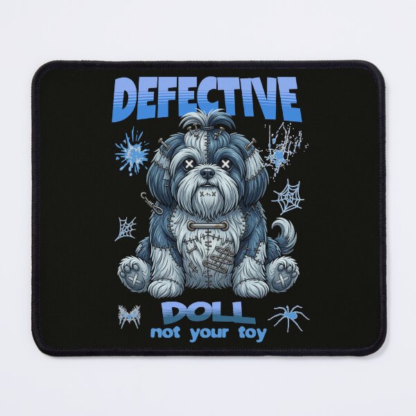 Item preview, Voodoo Shih Tzu – Not Your Toy Creepy Cute Shih Tzu Design designed and sold by PixelsPaws.