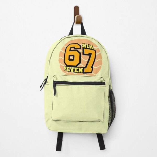 Item preview, 67 Six Seven Basketball Number Sport Retro Orange designed and sold by AstronautMerch.
