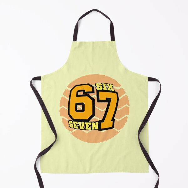 Item preview, 67 Six Seven Basketball Number Sport Retro Orange designed and sold by AstronautMerch.