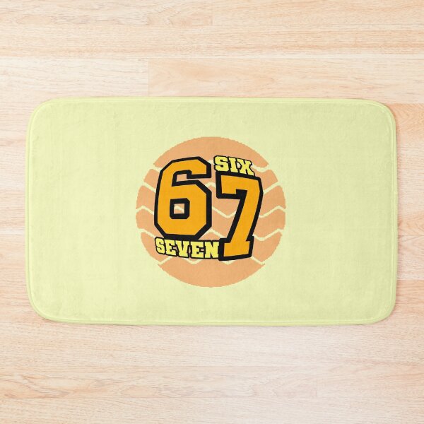 Item preview, 67 Six Seven Basketball Number Sport Retro Orange designed and sold by AstronautMerch.