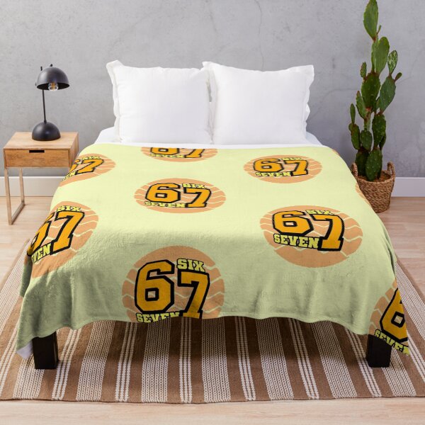 Item preview, 67 Six Seven Basketball Number Sport Retro Orange designed and sold by AstronautMerch.