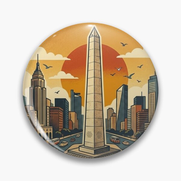 Item preview, Buenos Aires Vintage Retro Travel Design designed and sold by MIArt Studio.