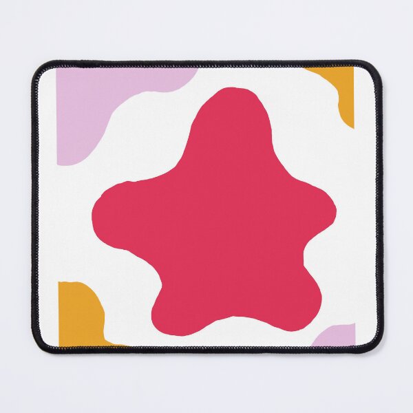 Item preview, Cute Minimalist Cow Pattern (Pink Magenta Orange) designed and sold by Designs by Sara Felton.