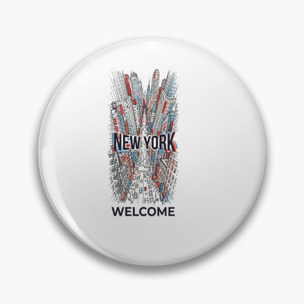 Item preview, New York City Street Sticker designed and sold by Imaginarium of Chaos falcon88 .
