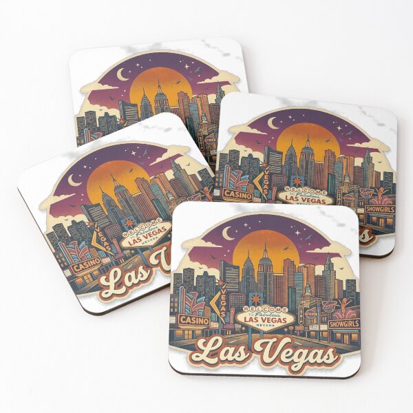 Item preview, Las Vegas Vintage Retro Travel Design designed and sold by MIArt Studio.