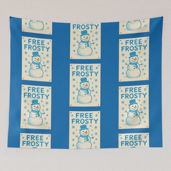 Item preview, Free Frosty Blue Flyer designed and sold by Normbot2000.