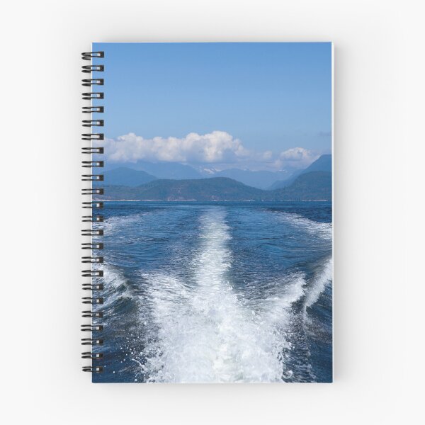 Item preview, Motor yacht boat wake on serene waters of Desolation Sound British Columbia Canada designed and sold by Kevin Miller Photography.