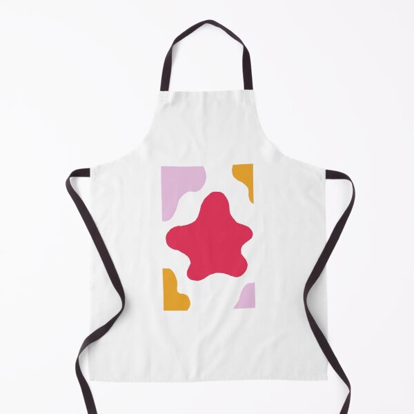 Item preview, Cute Minimalist Cow Pattern (Pink Magenta Orange) designed and sold by Designs by Sara Felton.