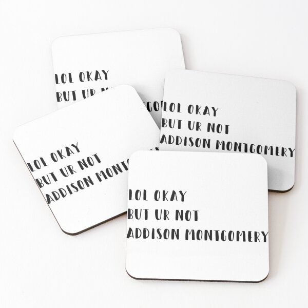 Item preview, lol okay but ur not Addison Montgomery  designed and sold by brucebeourhero.
