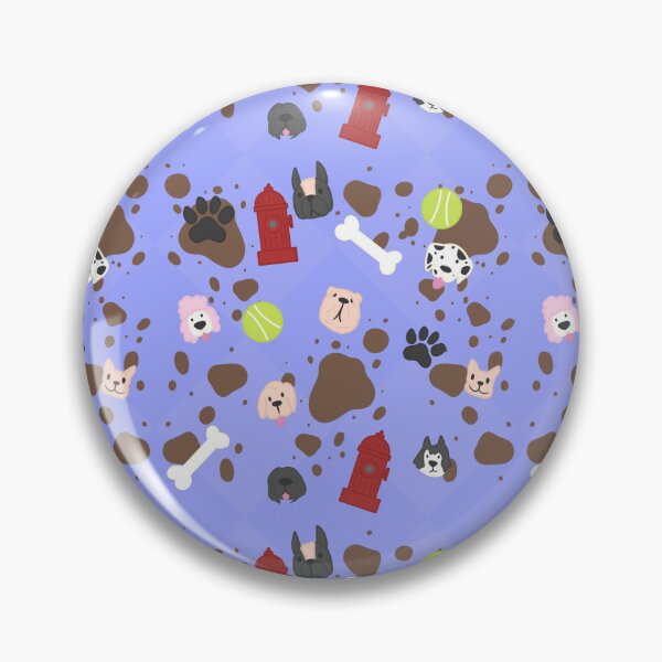 Item preview, Cute dog park pattern designed and sold by DragonsHoard07.