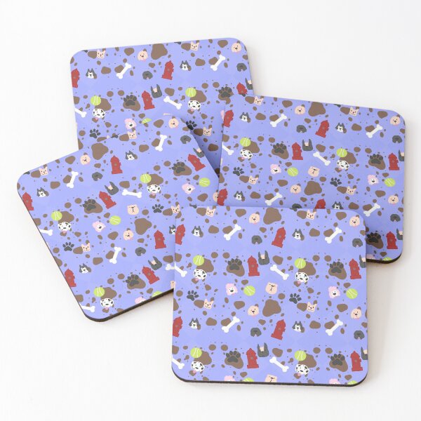 Item preview, Cute dog park pattern designed and sold by DragonsHoard07.