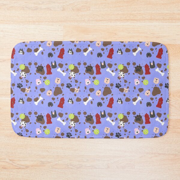 Item preview, Cute dog park pattern designed and sold by DragonsHoard07.