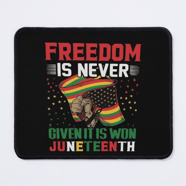 Item preview, Juneteenth Freedom Is Never Given It Is Won - Black History designed and sold by trendnest_shop.