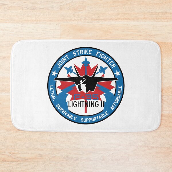 Item preview, F-35 Lightning II Joint Strike Fighter Canadian Program Insignia designed and sold by CharlieDesings.