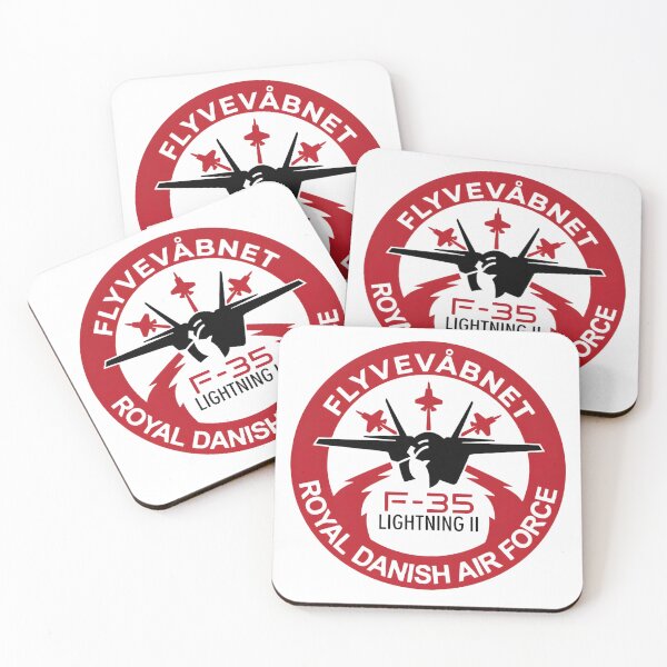 Item preview, Royal Danish Air Force F-35 Lightning II Program Insignia designed and sold by CharlieDesings.