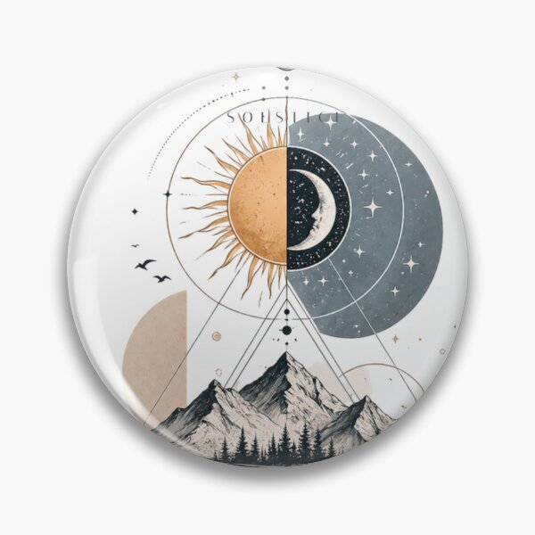 Item preview, Solstice | Sun & Moon Balance Design Art designed and sold by Horizon Prime.