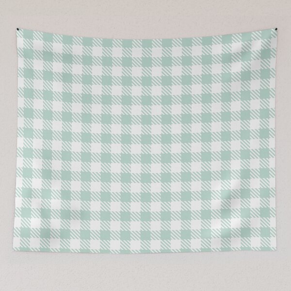 Item preview, Mint Green Plaid Pattern designed and sold by tonymagnerart.