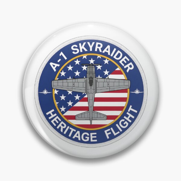 Item preview, A-1 Skyraider Heritage Flight Insignia designed and sold by CharlieDesings.