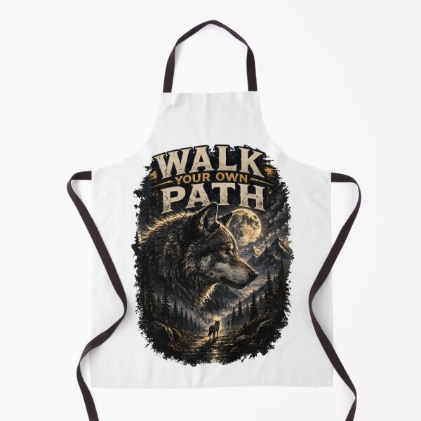 Item preview, Walk Your Own Path Wolf designed and sold by PINK FREE.