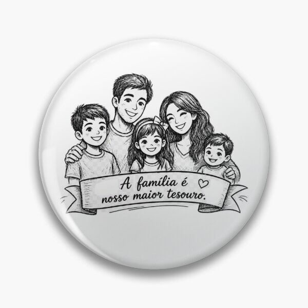 Item preview, A família é o nosso maior tesouro | Family is our greatest treasure designed and sold by MotivArtes.