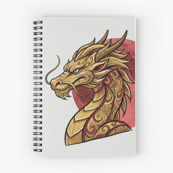 Item preview, Golden Ryujin Japanese Dragon God Spirit Art designed and sold by SakuraMarket26.