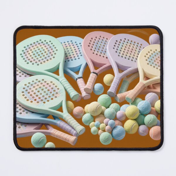 Item preview, Pastel Padel Rackets and Balls designed and sold by ticzla95.