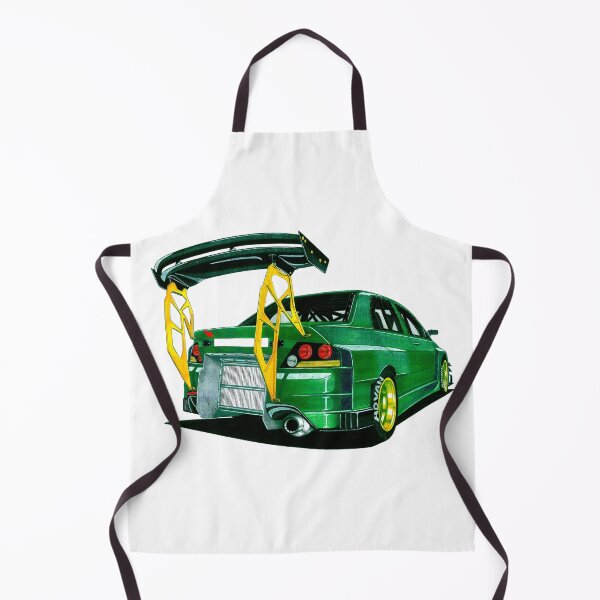 Item preview, Exclusive drawing legendary jdm car green Lancer Evolution 9 with 4G63 Turbo engine designed and sold by Cars23.