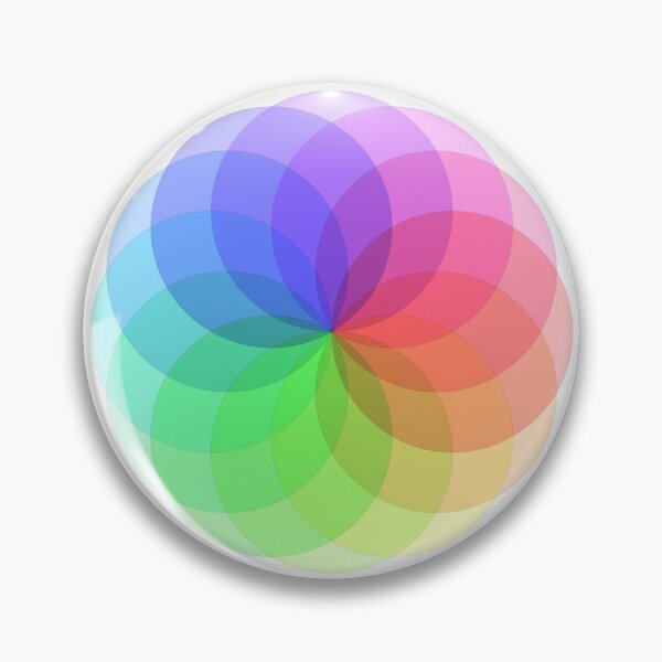 Item preview, Lotus of Life - Multicolored (for white background) - Sacred Geometry designed and sold by SebastienLL.