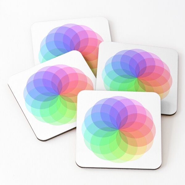 Item preview, Lotus of Life - Multicolored (for white background) - Sacred Geometry designed and sold by SebastienLL.