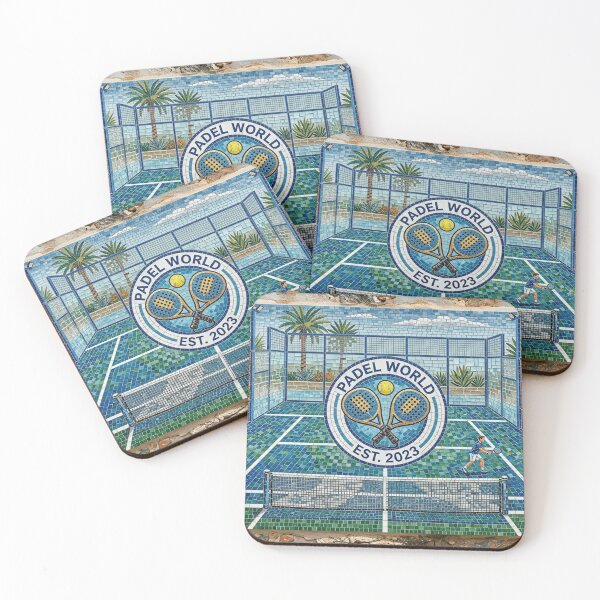Item preview, Padel World Mosaic Wall Art designed and sold by ticzla95.
