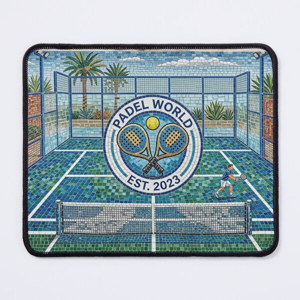 Item preview, Padel World Mosaic Wall Art designed and sold by ticzla95.