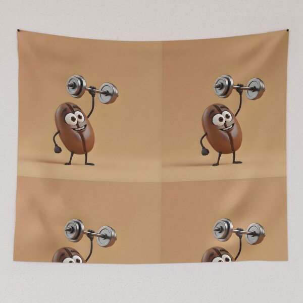 Item preview, Fueled by Caffeine and Iron - Gym Design designed and sold by Mouad-Doadi.