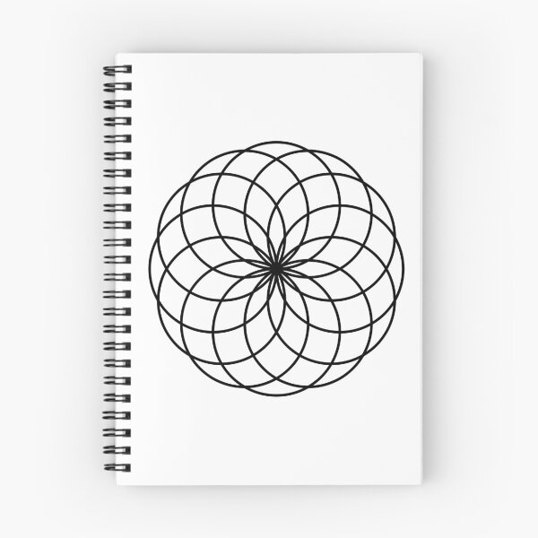 Item preview, Lotus of Life - Black - Spirituality - Sacred Geometry designed and sold by SebastienLL.