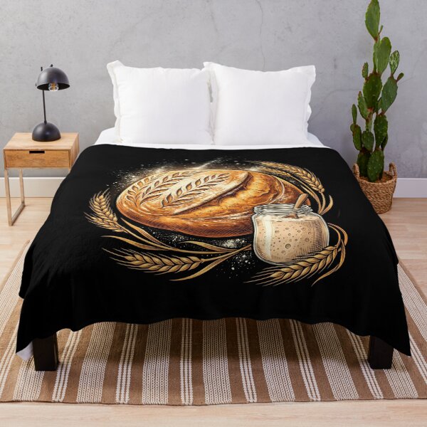 Item preview, Artisan Sourdough Bread & Starter | Vintage Home Baker Art designed and sold by PiotrT.