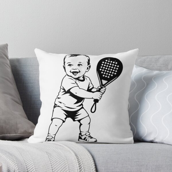 Item preview, Baby Padel Player Black and White designed and sold by ticzla95.