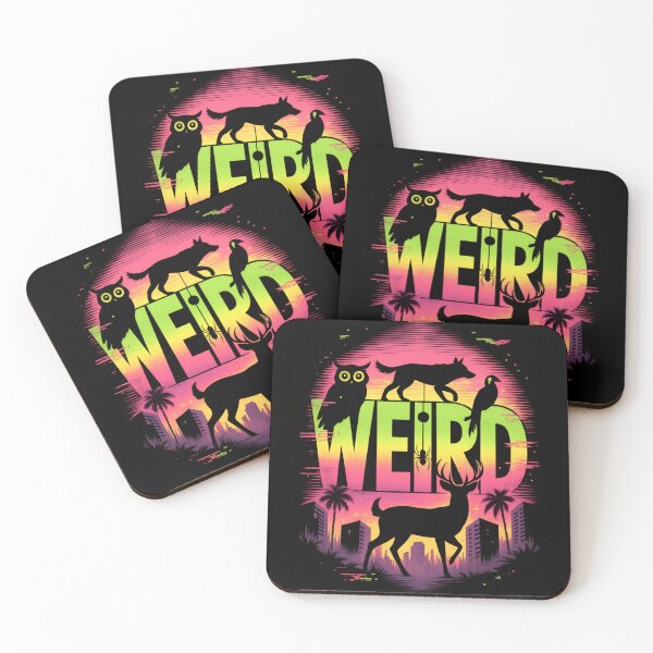 Item preview, Retro Weird Wildlife Sunset designed and sold by SidTastic .