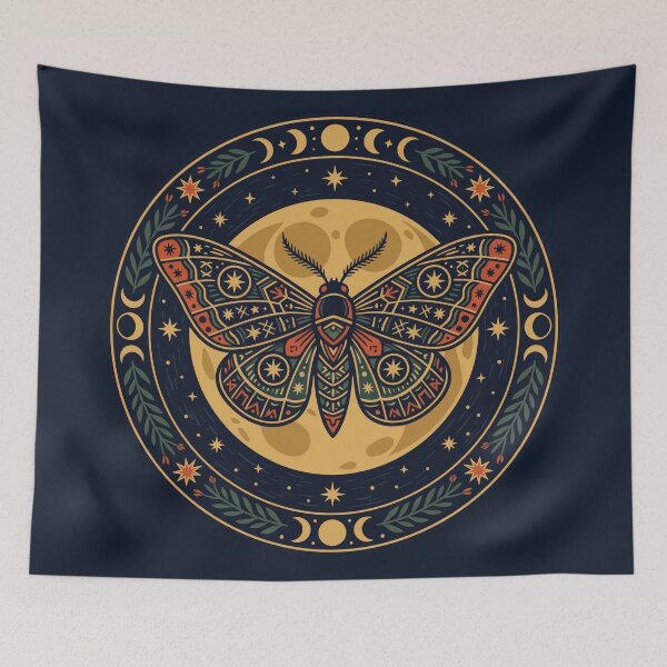 Item preview, Slavic Moth Symbol designed and sold by Mission Ready.