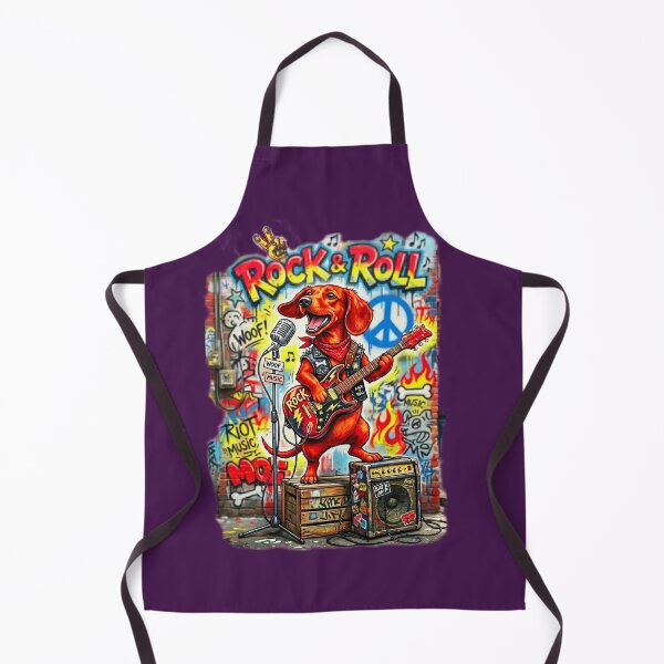 Item preview, Rock 'n' roll dachshund. designed and sold by design7mylavica.