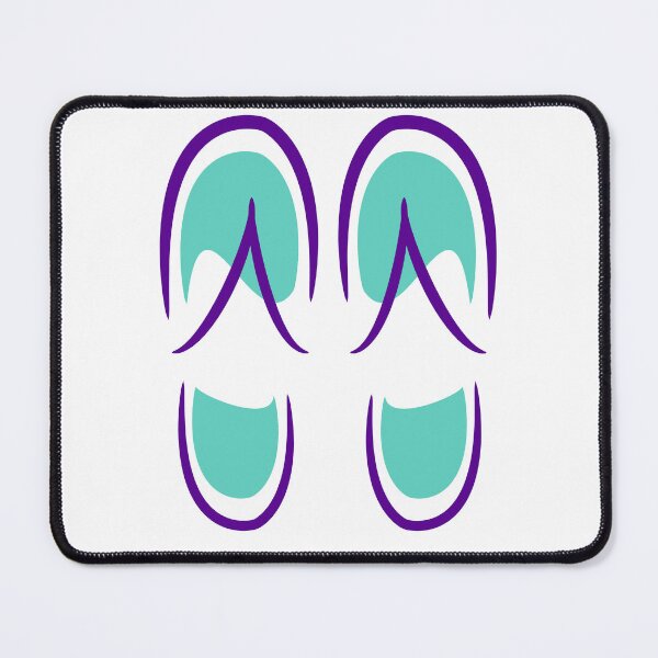 Item preview, Purple and Green Sandals designed and sold by Risa-C.