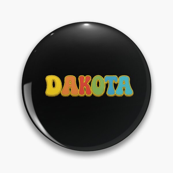 Item preview, ❤️ Dakota Personalized Name Wavy Retro Shirt, Coffee Mug, Sticker Gift designed and sold by HelixPedia.