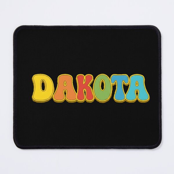 Item preview, ❤️ Dakota Personalized Name Wavy Retro Shirt, Coffee Mug, Sticker Gift designed and sold by HelixPedia.