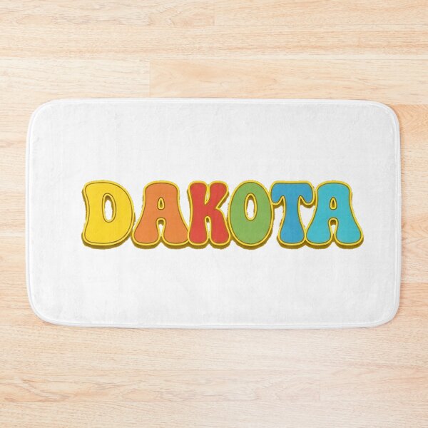 Item preview, ❤️ Dakota Personalized Name Wavy Retro Shirt, Coffee Mug, Sticker Gift designed and sold by HelixPedia.