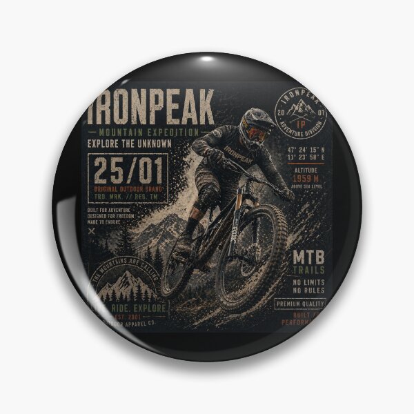 Item preview, IronPeak Mountain Expedition – Ride. Explore. Endure. designed and sold by Fextreme.