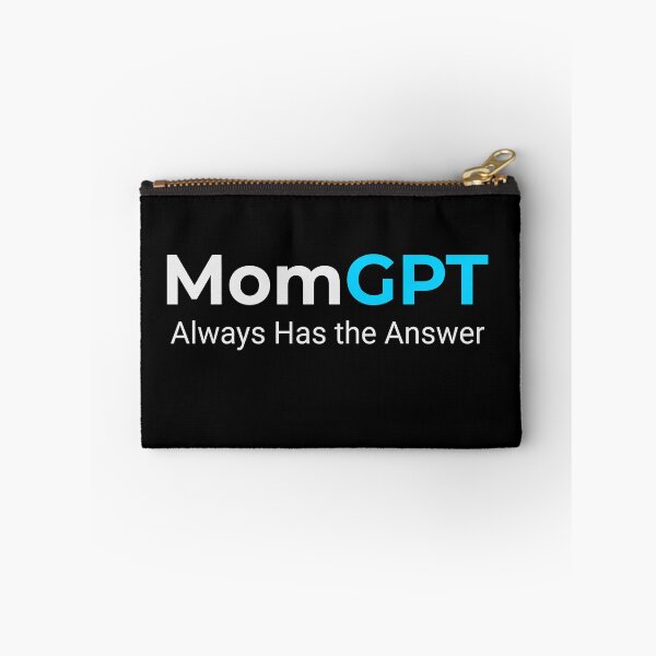Item preview,  MomGPT – Always Has the Answer | Funny AI Mom Typography Design designed and sold by ValentinaHramov.
