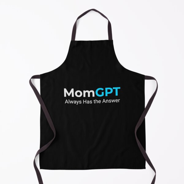 Item preview,  MomGPT – Always Has the Answer | Funny AI Mom Typography Design designed and sold by ValentinaHramov.