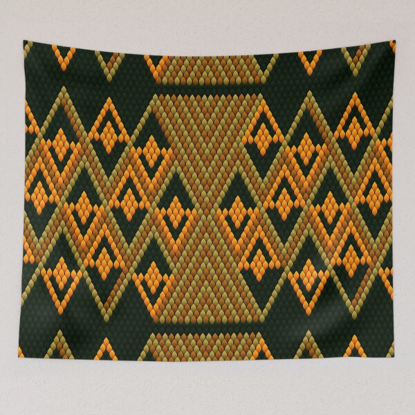 Item preview, Ethnic Geometric Pattern North South America  Modern Tribal Art designed and sold by Ihor Ivanov.