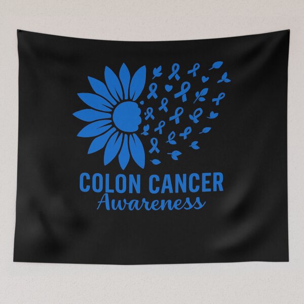 Item preview, Colon Cancer Awareness Flower designed and sold by SiarheiYur.