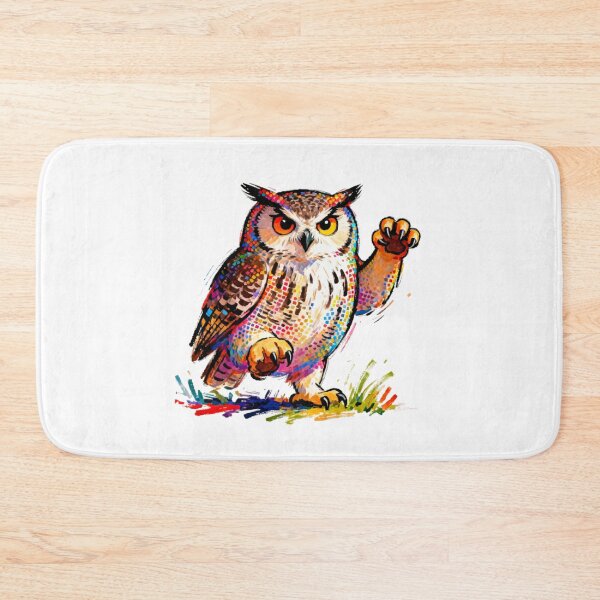 Item preview, all-knowing owl designed and sold by puzzell.