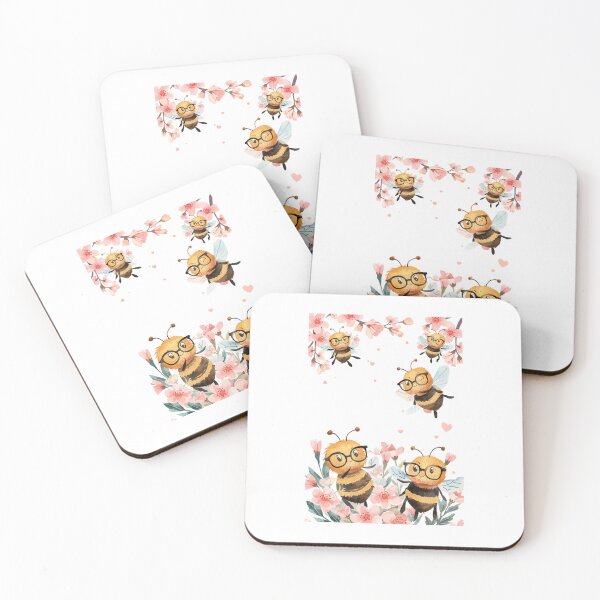 Item preview, Nerd Bees designed and sold by PatronesKawai.