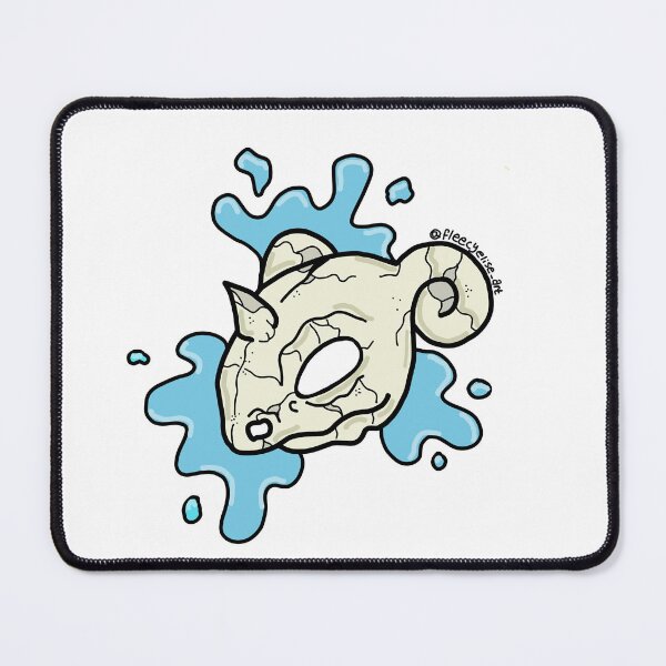 Item preview, Water skull designed and sold by FleecyEliseArt.